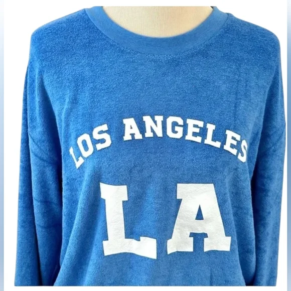 Daydream Nation Los Angeles Oversized Terry Sweatshirt NEW WITH TAGS  S - Picture 2 of 4